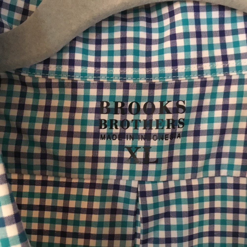 BROOKS BROTHERS MENS BUTTON DOWN SHIRT - Picture 3 of 5